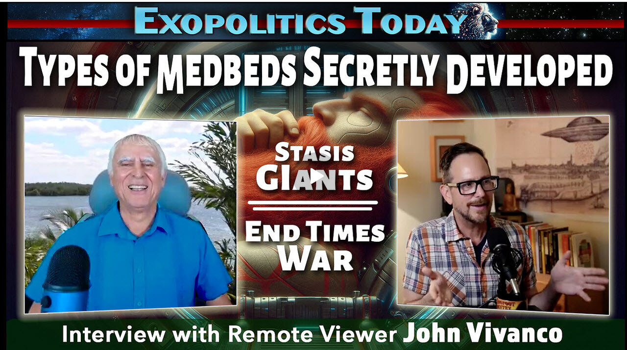 Giants, Medbeds, AI & Ancient Nuclear Wars: An Interview with John Vivanco