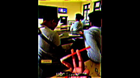 Why bro is rotating pen🤔