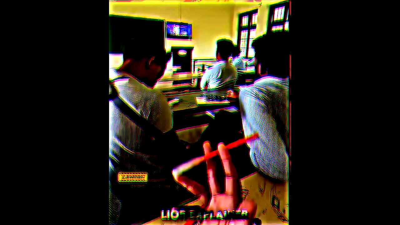 Why bro is rotating pen🤔