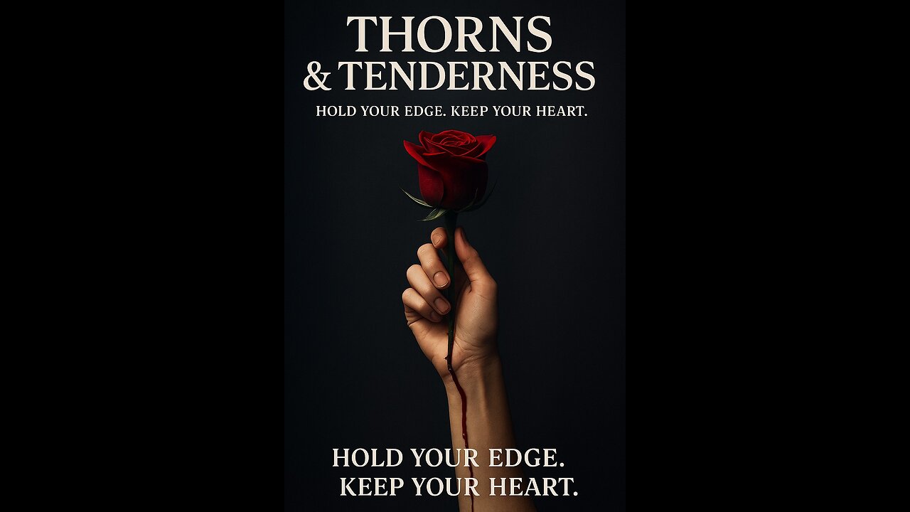 THORNS & TENDERNESS — HOLD YOUR EDGE. KEEP YOUR HEART.