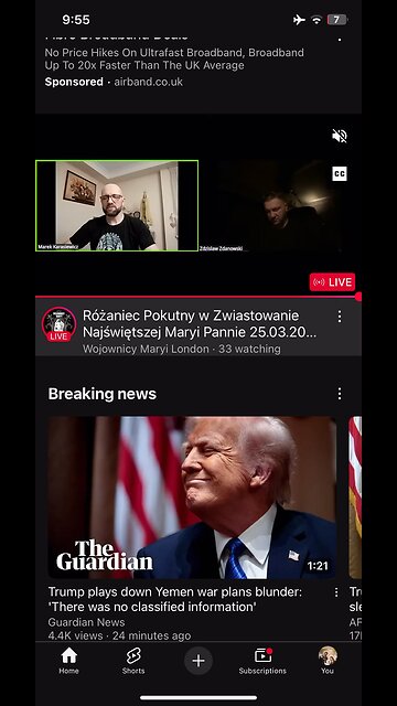 News topics on yt 25/03/2025