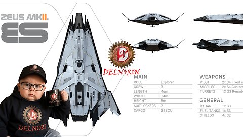 🟢 Star Citizen - New Ship Zeus MK II ES