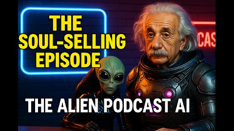 The Alien Podcast AI – The Soul-Selling Episode (Absurd Comedy)