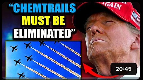 "Trump Wages War on Chemtrails: Unmarked Planes Spew Toxic Payloads Across U.S."