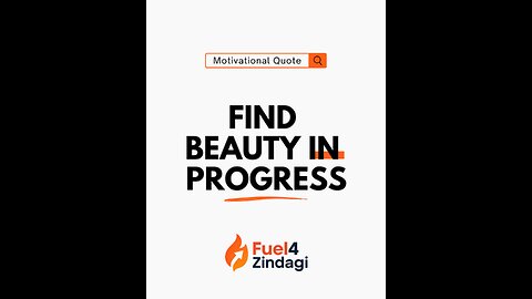 Beauty In Progress