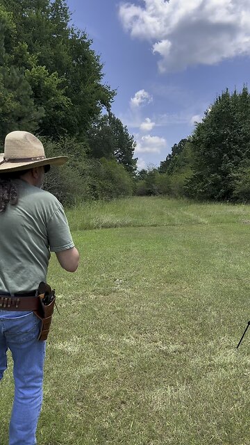 Running 44wcf loaded with Trail Boss powder through my Lever Gun