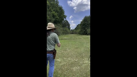Running 44wcf loaded with Trail Boss powder through my Lever Gun