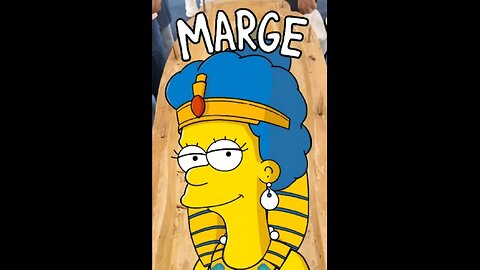 MARGE SIMPSON - EGYPTIAN GOD