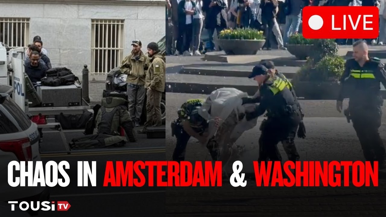 🚨 BREAKING: Suspected ATTACKS Outside White House And Amsterdam