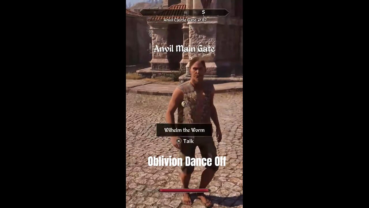 When You Have to Take a Break in Oblivion with a Dance Off #oblivionremastered #gaming
