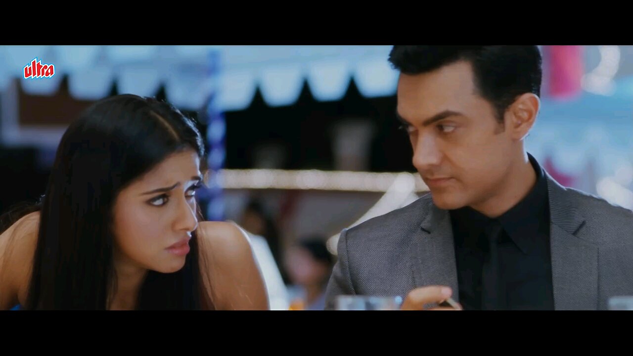 Yeh Bahut Over-Acting Kar Raha Hai Pakda Jayega - Aamir - Sunil Grover - Asin Comedy Ghajini Part 5(
