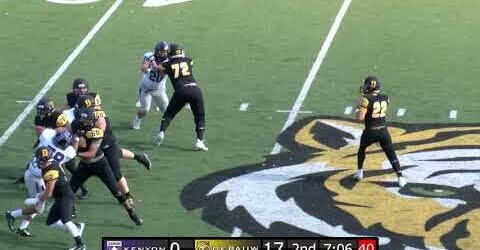 November 3, 2018 - Highlights of Kenyon vs. DePauw in NCAC College Football Action