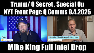 NYT Front Page Q Comms. Get Ready For The Next Phase. 9-4-25-AT-7PM-CST-00G-EST #TRUTH