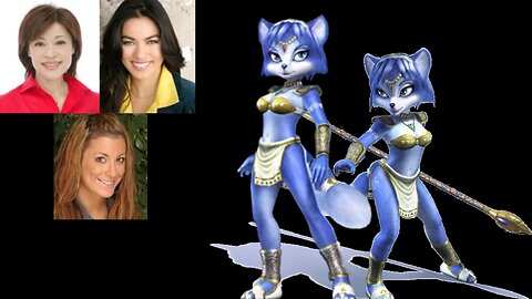 Video Game Voice Comparison- Krystal (Star Fox)