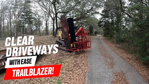 TrailBlazer Skid Steer Attachment: Clear Brush and Trim Tree Limbs with Ease | Cooks Saw MFG