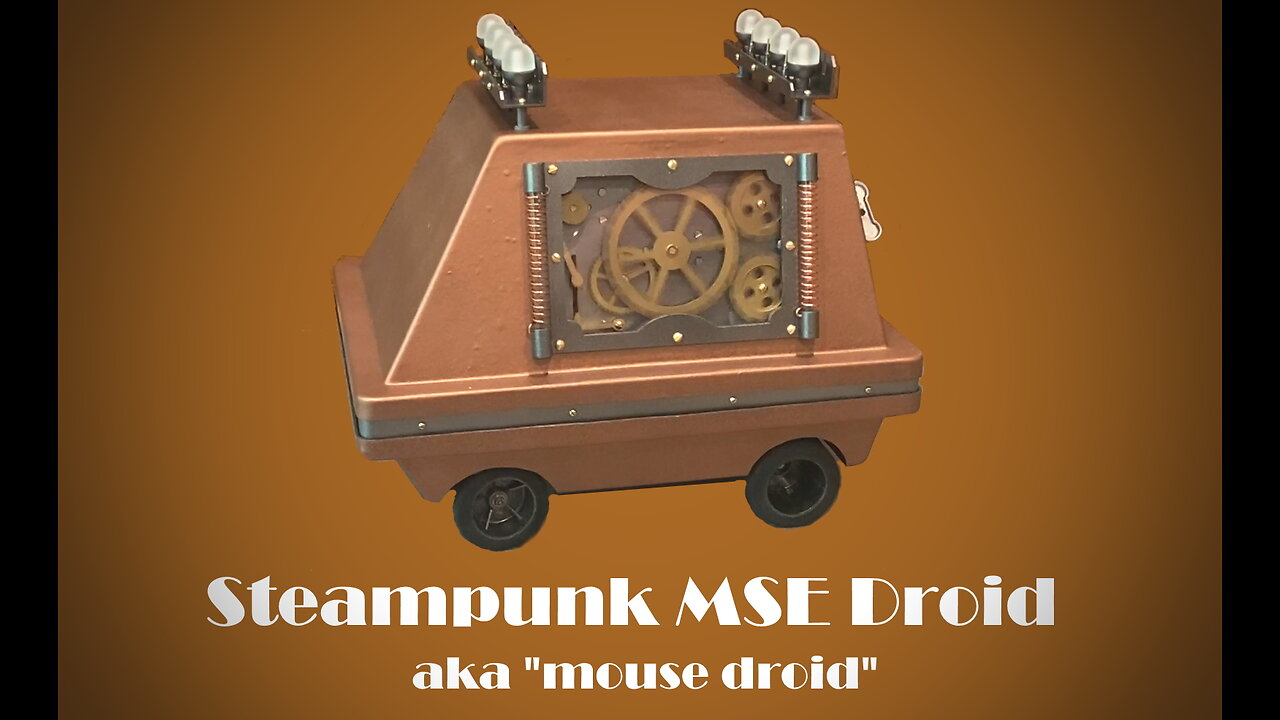 Steampunk MSE Droid aka "mouse droid" from Star Wars