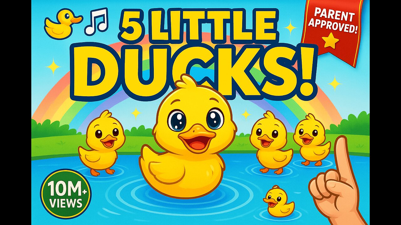 Little Ducks + More Kids Songs 🎵 | Sing-Along Nursery Rhymes for Toddlers & Babies!