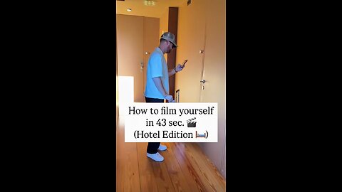 IG: nordic_scott 📸 // How to film yourself in 43 sec.?