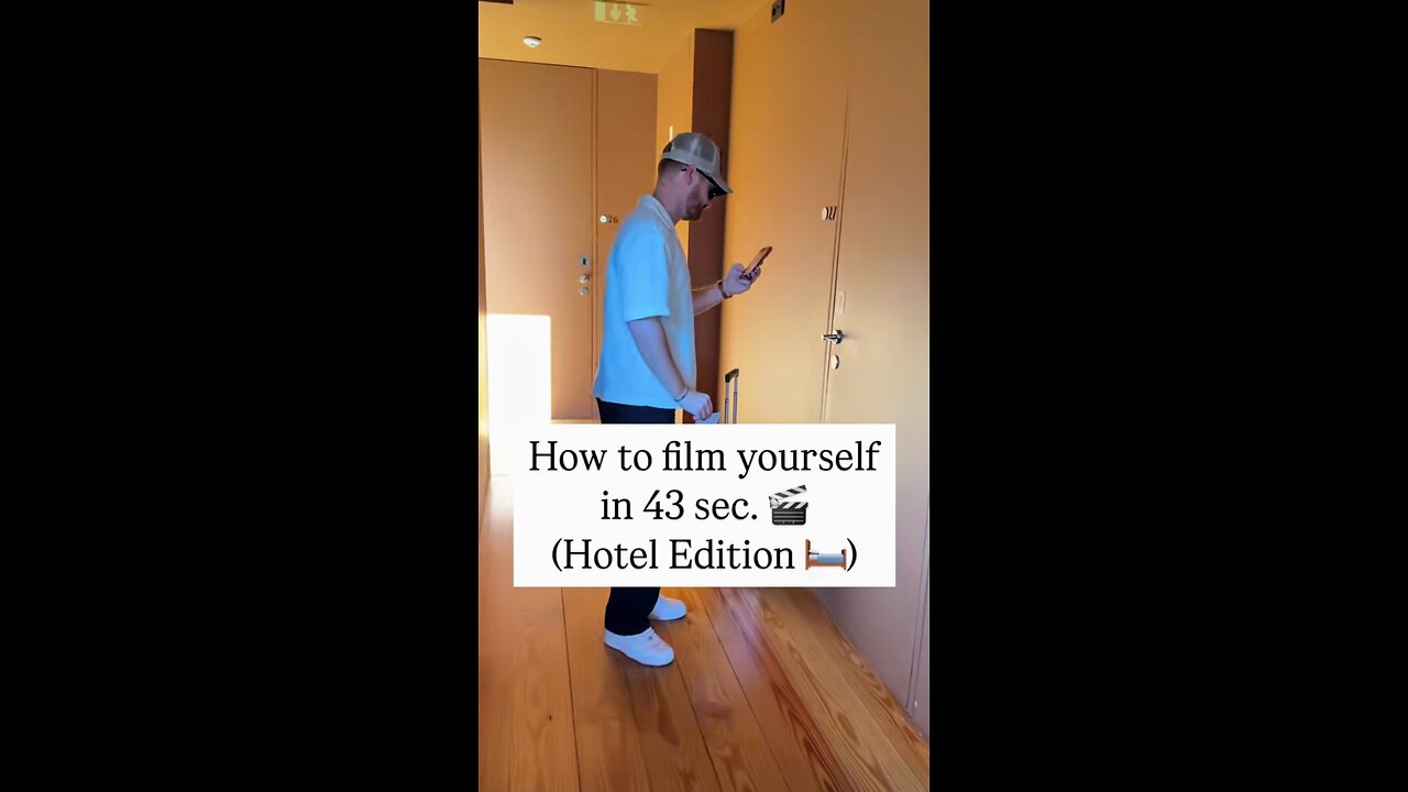 IG: nordic_scott 📸 // How to film yourself in 43 sec.?