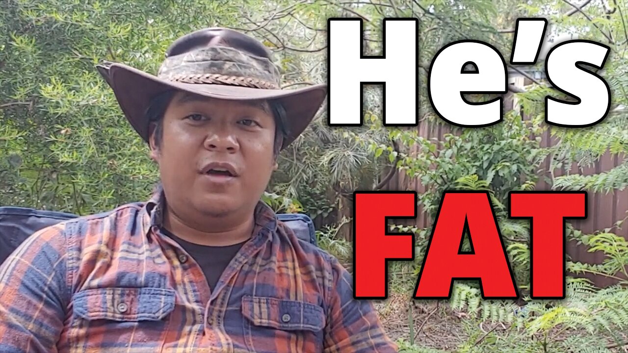 Person of Calories Jerrel Dulay finally hits his absolute weight limit. He's FAT