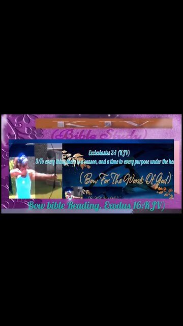 (Bow Bible Daily Reading) Exodus 16:14-18く King James Version.