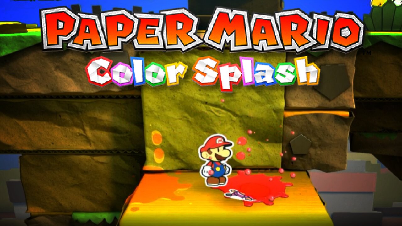Painting the Town Red | Paper Mario Color Splash
