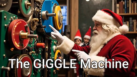 The GIGGLE Machine 🎄 Santa’s Silliest Elf Surprise! Funny Christmas Kids Video
