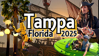 TAMPA 2025 | Downtown, Ybor City, Gasparilla, Rays, & Savannah Bananas