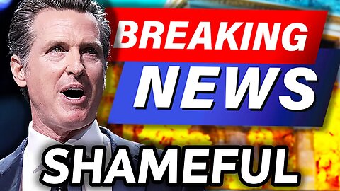 BREAKING NEWS: GAVIN NEWSOM SUES TRUMP WHILE CALIFORNIA BURNS...
