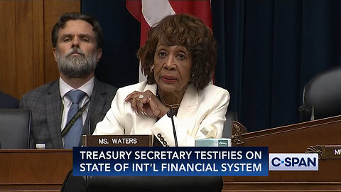Maxine Waters' Cranky Response To Scott Bessent's Light-Hearted Anecdote Shows What A Shrew She Is