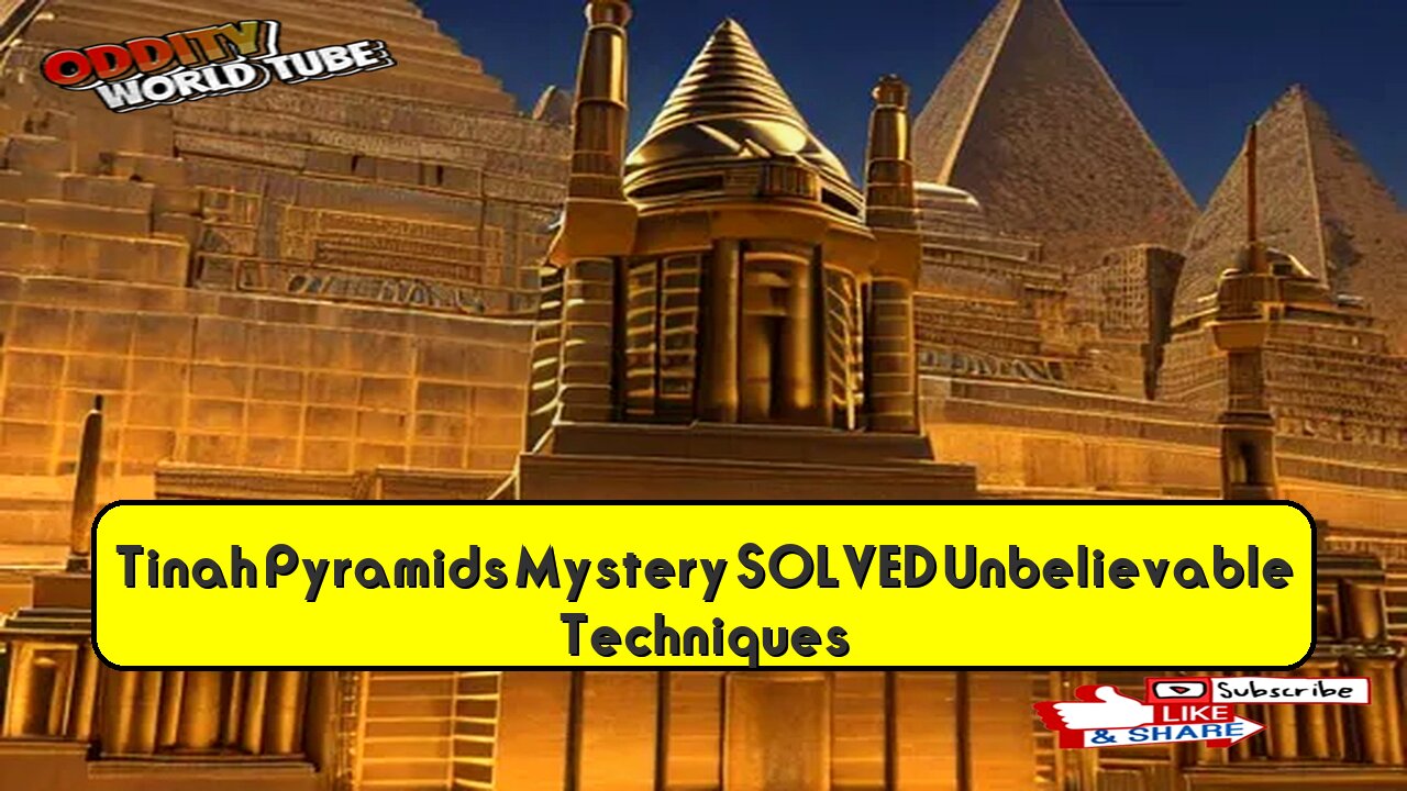 Tinah Pyramids Mystery SOLVED? Unbelievable Techniques #AncientTech #Archaeology #Pyramids