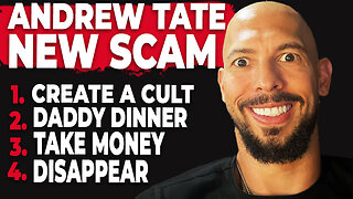 Andrew Tate's Newest Scam to F*ck Over His Cult