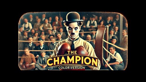 The Champion - Charlie Chaplin - Color Version (Laurel & Hardy)