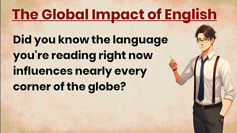 The Unseen Power of English | How It Shapes Our Lives Globally | Global Impact