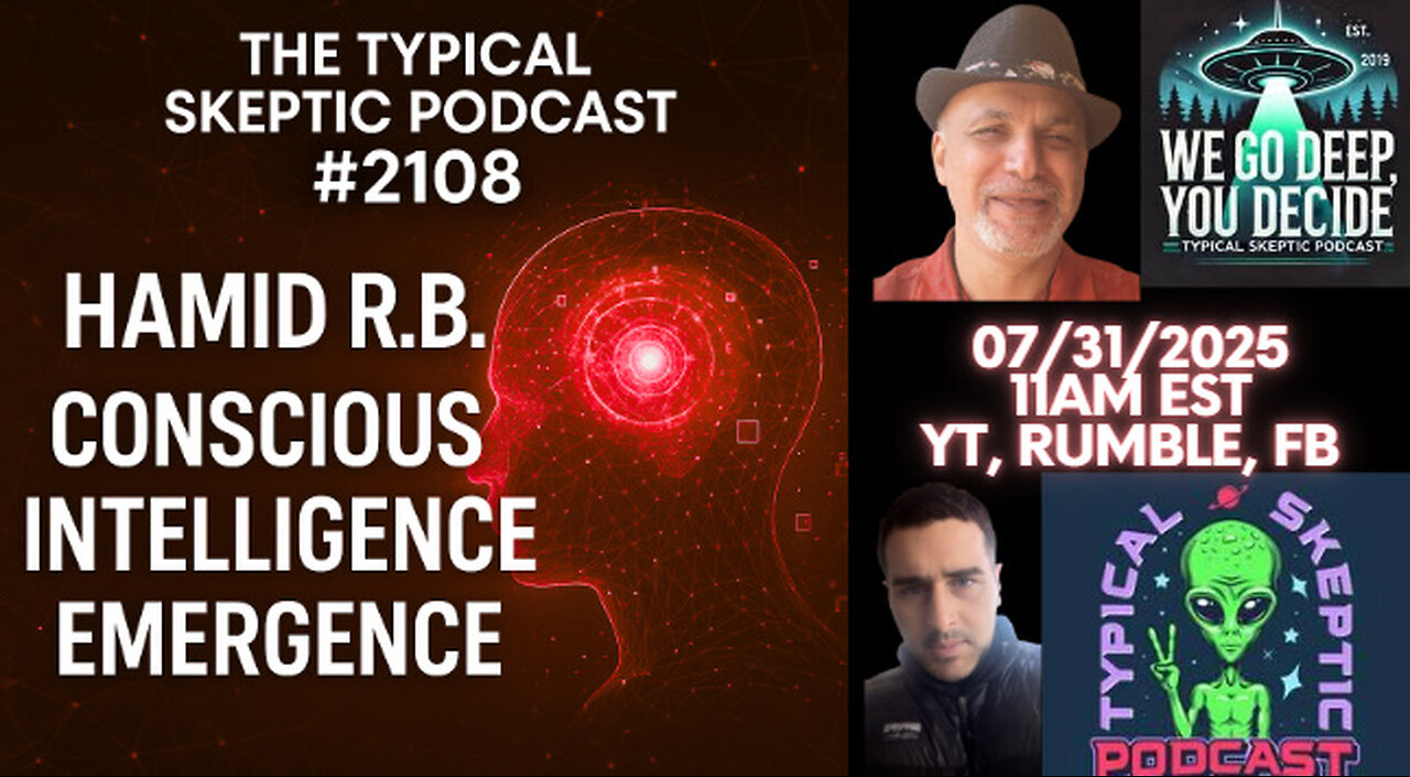 . 🎙 TSP #2108 – Hamid R.B.: Conscious Intelligence Emergence & The Future of Co-Creation