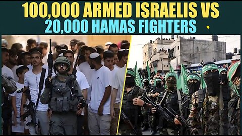 Israel ARMS 100,000 Civilians VS 20,000 HAMAS Fighters: Ben-Gvir’s Militia Plan Sparks Deadly War