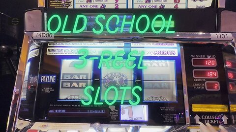 Old School 3-Reel Slots🍒🎰🍒