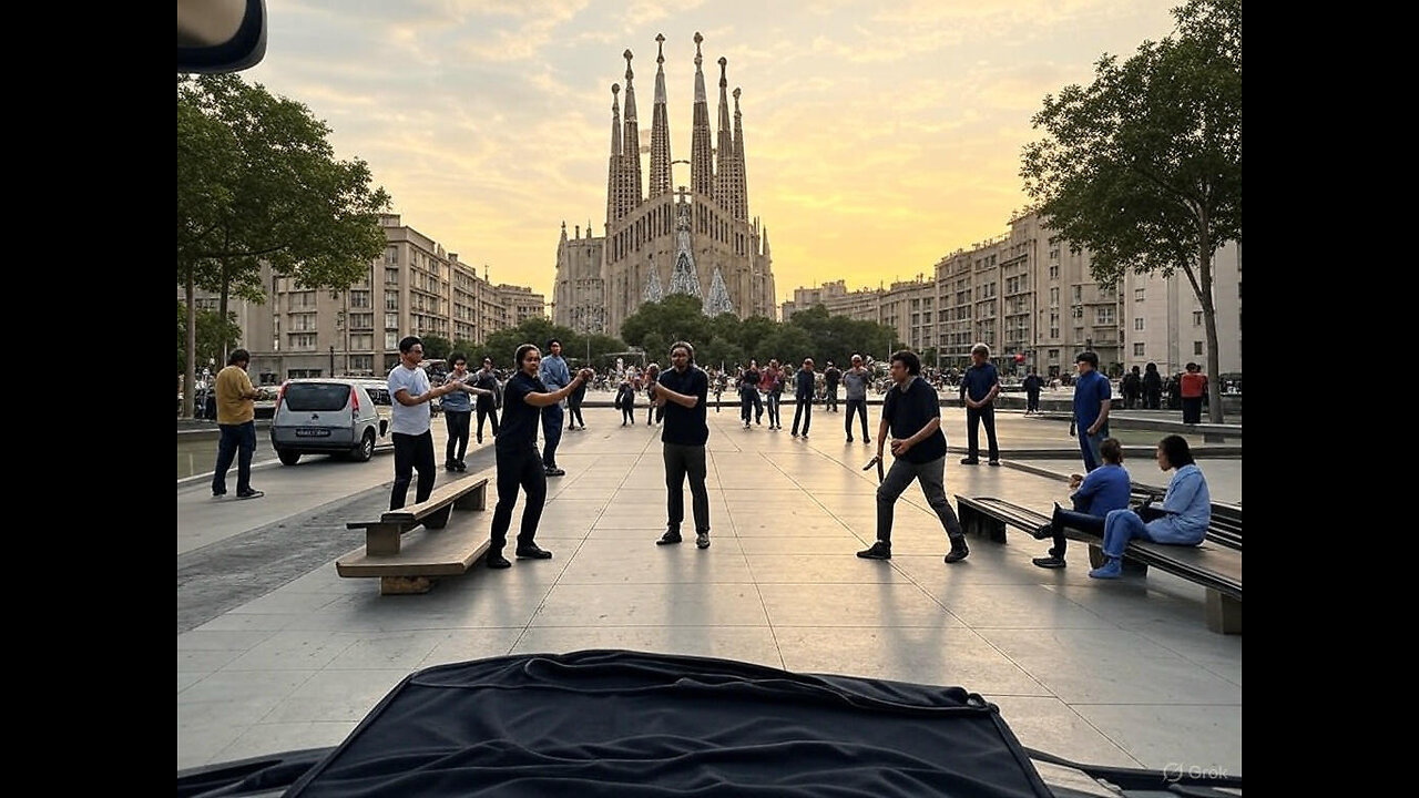 Barcelona Road Tour Part 1 4k