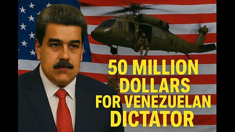 . "Who Wants Maduro? $50 Million Up for Grabs!"