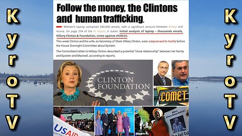 Follow the money - The Clintons and human trafficking (Swedish subtitles)