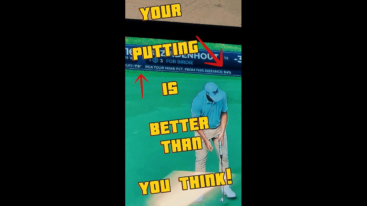 You putt better than you think!