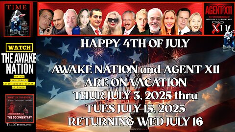 The Awake Nation Is On Vacation