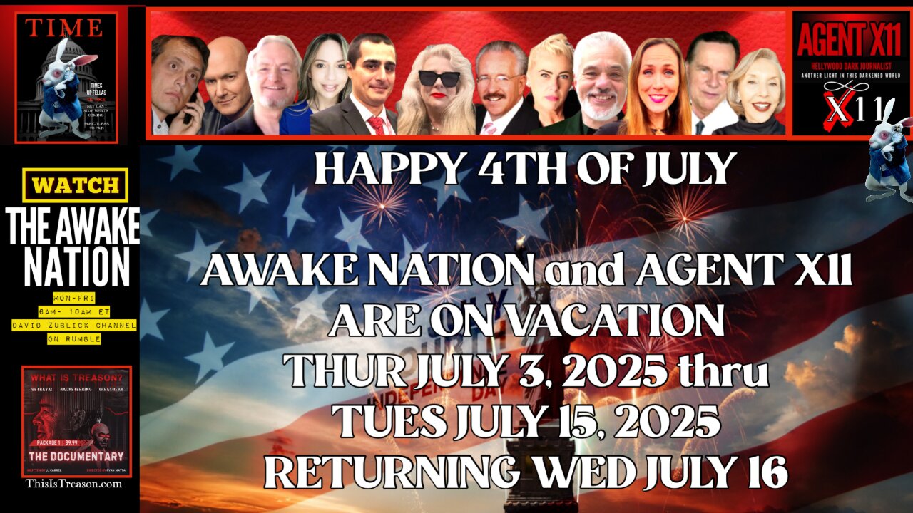 The Awake Nation Is On Vacation