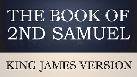 10) The Book of 2nd Samuel
