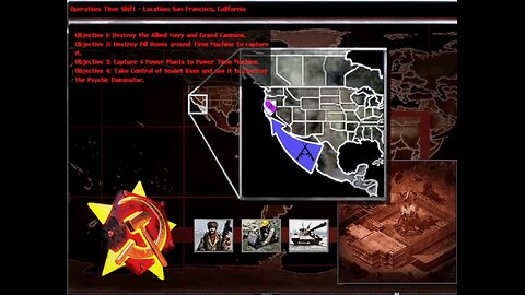 Red Alert 2 - Yuri's Revenge - Soviet's Mission - Part 1: Time Shift - Mod