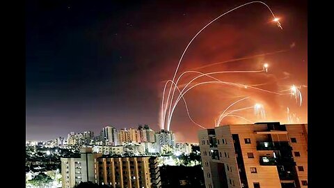 Iran Launches Massive Drone & Missile Attack on Israel | Retaliation After Israeli Strike