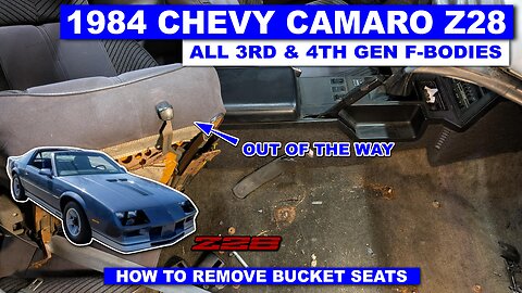 How To Remove a Bucket Seat - The Process For Pretty Much Every Vehicle