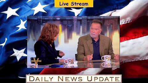 x382a: TrendingPolitics - Arnold Schwarzenegger Refuses To Take 'The Views' Hosts' Bait On ICE Raids