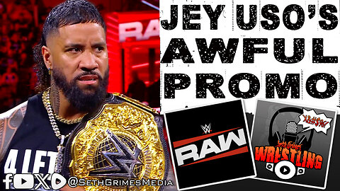 Yeet Boy Jey Uso's HORRIBLE Promo on WWE Raw