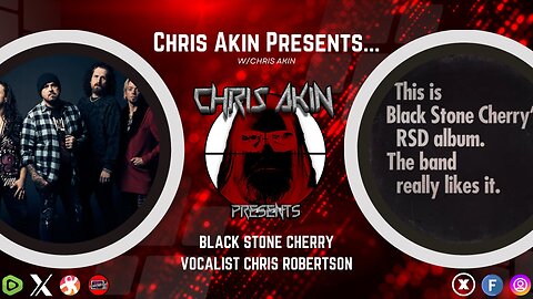 Chris Robertson (Black Stone Cherry) on Their Killer RSD Album! (Free)
